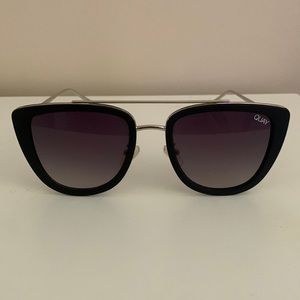 Quay black sunglasses